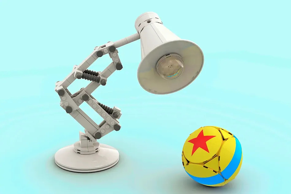 LEGO Ideas Disney Pixar's Luxo Jr Lamp Achieves 10,000 Supporters - The ...