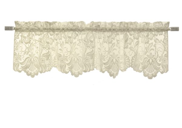 Limoges Jacquard Lace Valance - Habitat