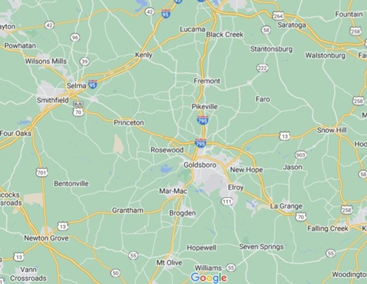 Where is Stoney Creek, North Carolina? see area map & more