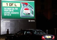 Castrol billboard