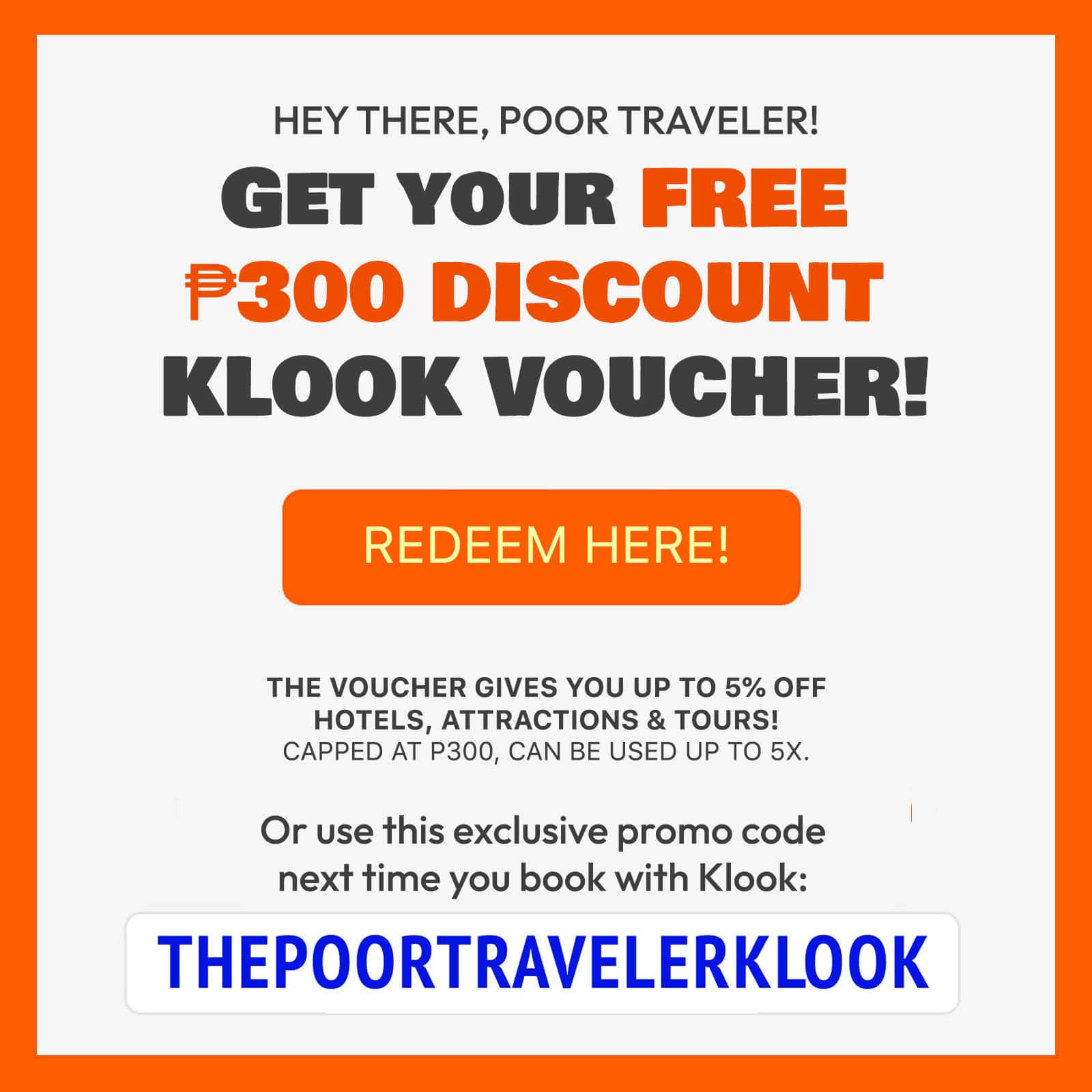 THEPOORTRAVELERKLOOK