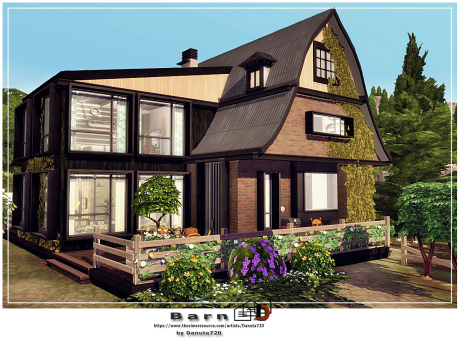 Sims 4 Barn Windows