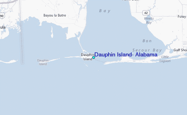 Map Of Dauphin Island Al - Lenna Nicolle