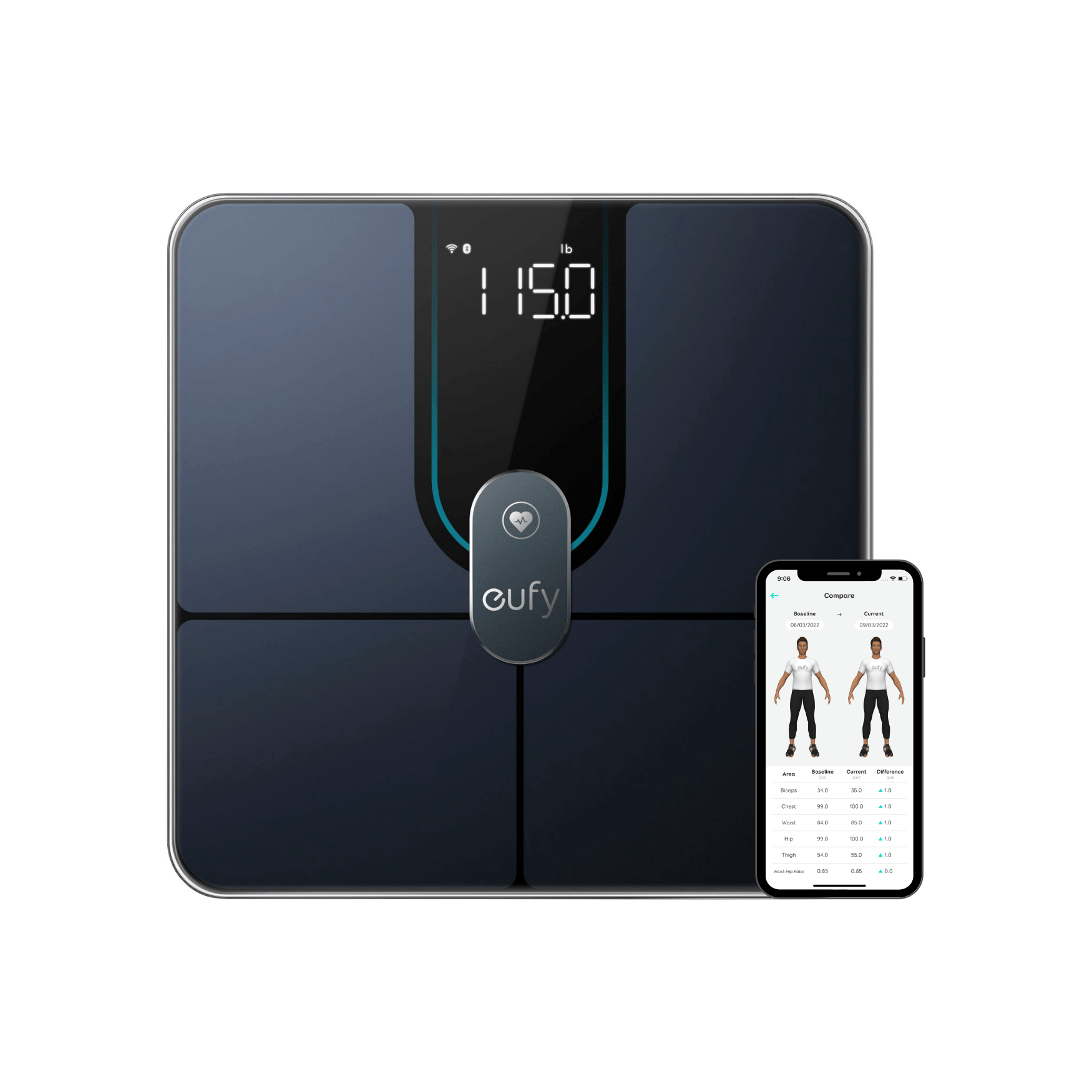 ANKER Eufy Smart Scale P2 Pro - T9149