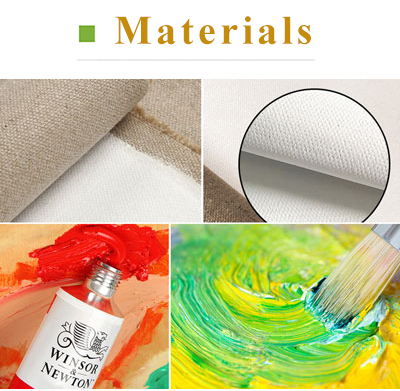 oil painting materials