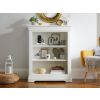 Toulouse White Painted Low Small Fully Assembled Bookcase - 4