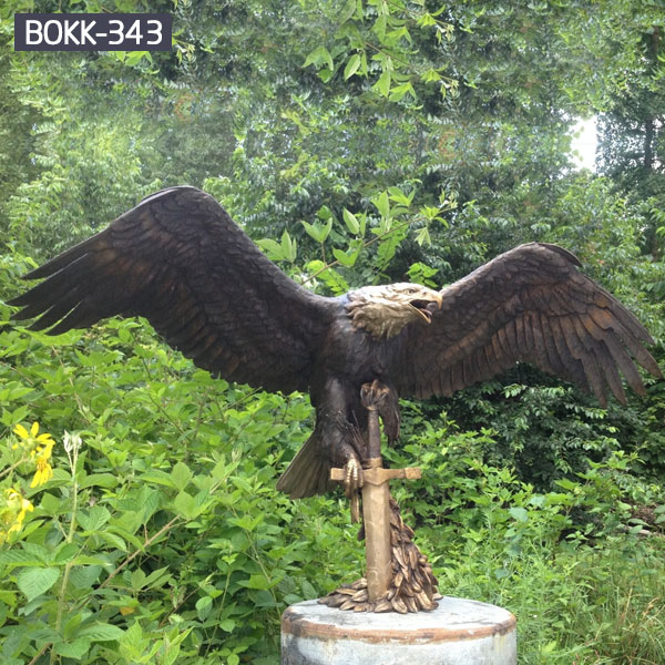 Large Bald Eagle Statue Outdoor - gunsontheroof.com