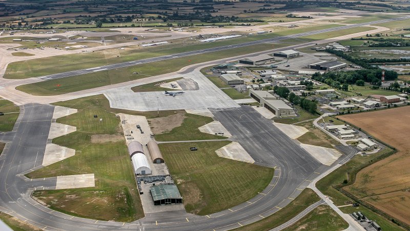 Mystery drones have flown over USAF bases in the UK for an eighth day.