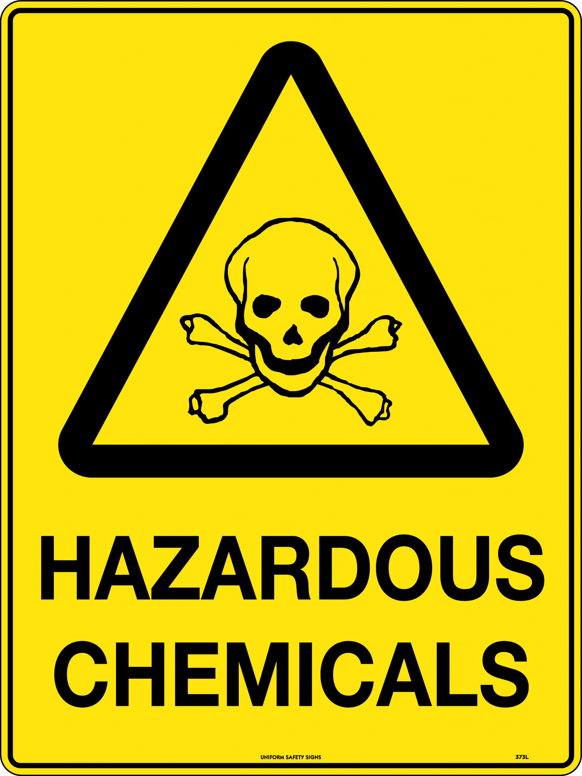 Caution Hazardous Chemicals | Caution Signs | USS