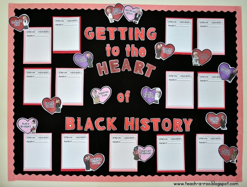 10 Lovely Bulletin Board Ideas For Black History Month 2024