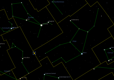 Location of IC 1101