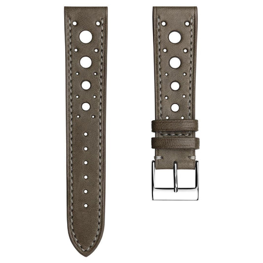 Boutsen Cavallo Racing Handmade Leather Watch Strap - Taupe