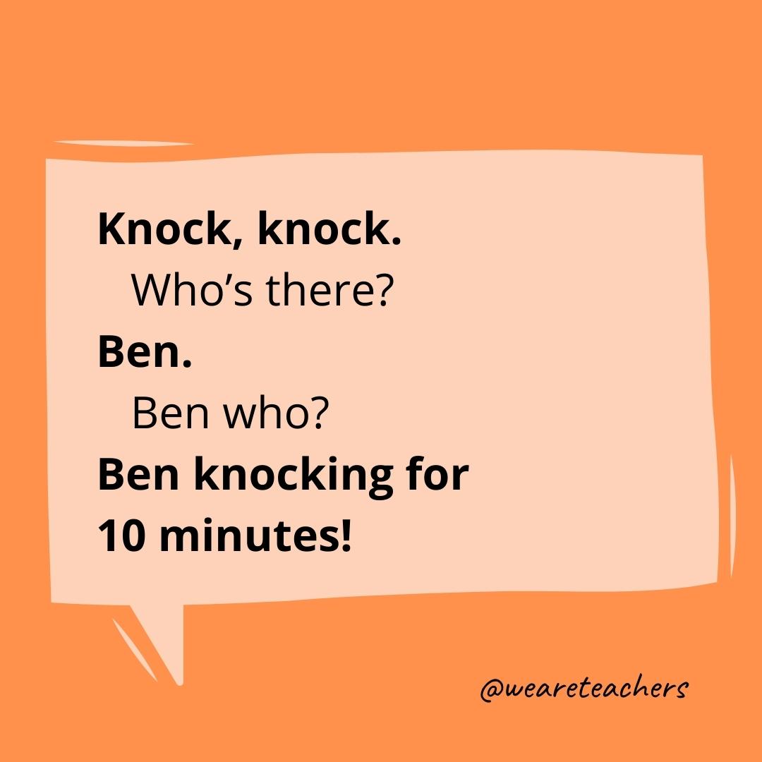 92 Funniest Knock-Knock Jokes For Kids, 47% OFF