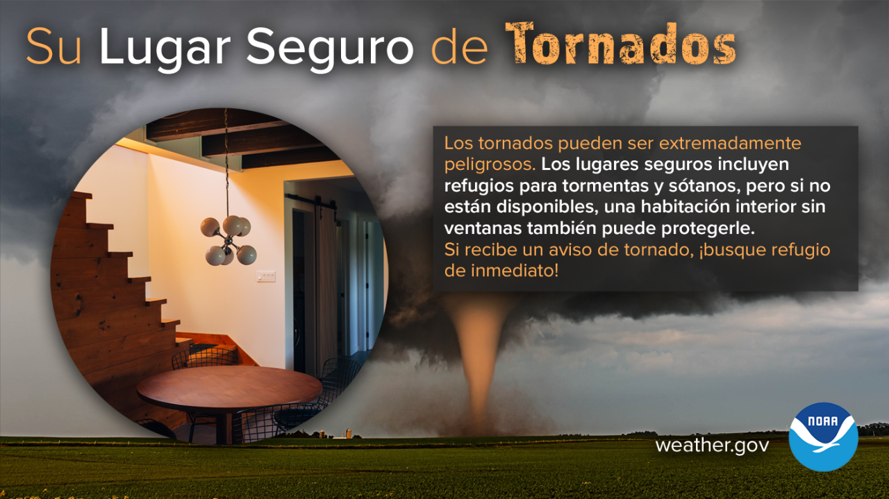 Su Lugar Seguro de Tornados