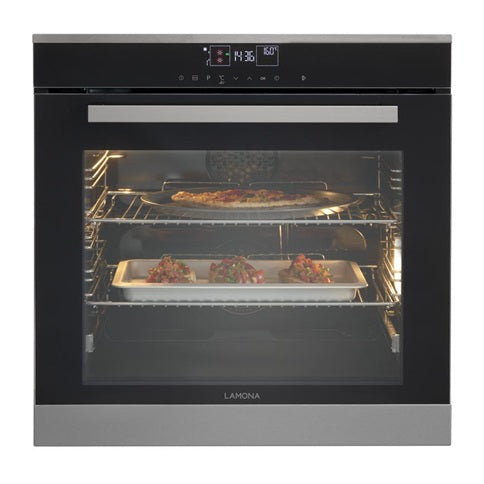 LAM3676 Lamona Single Split Cavity Multi-F 60cm Built In Oven