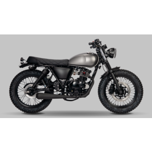 MUTT MOTORCYCLES Fat Sabbath 125  Titanium Grey  click to zoom image