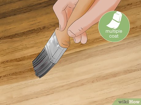 Step 2 Apply multiple layers of your stain if you want darker look.