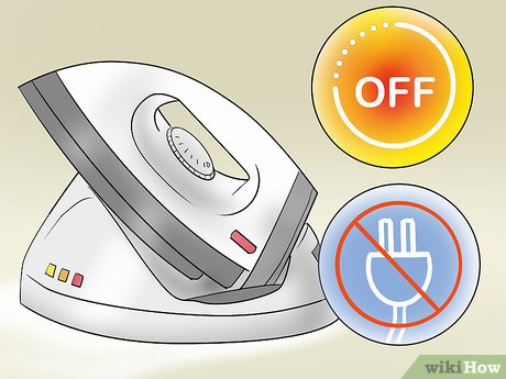 Step 3 Consider purchasing an iron with built in safety features.