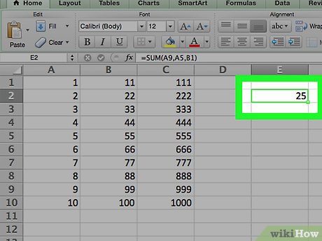 How To Add Two Cells Containing The Sum Of Other Formulas In Excel