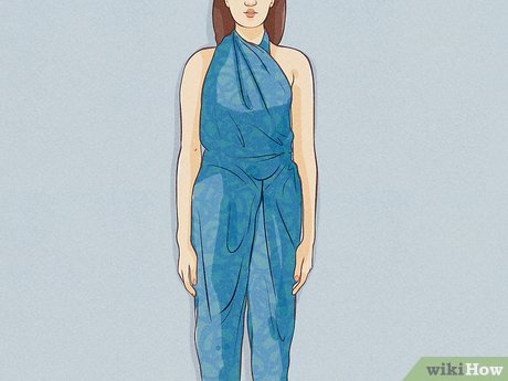 Step 7 Wear a sarong as a jump suit.