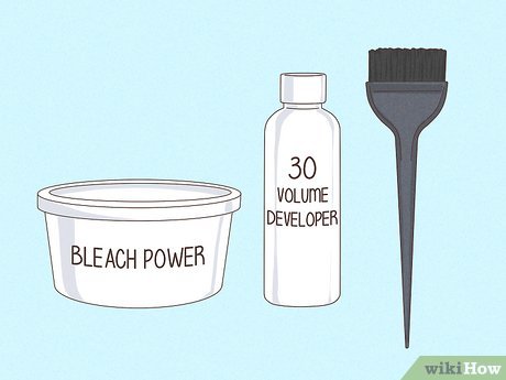 Step 1 Choose a bleaching...