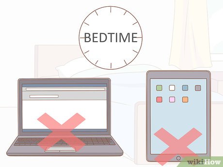 Step 8 Ga 's avonds laat niet op de computer, laptop of iPad, als je niet kunt slapen; dit zal je alleen maar wakker houden.