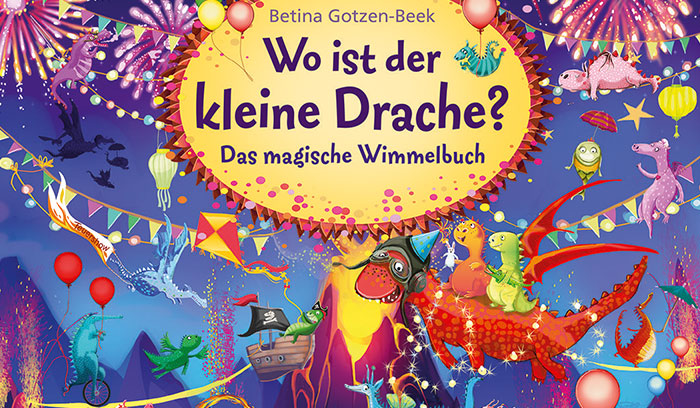 Wo ist der kleine Drache? - Das magische Wimmelbuch (Kinderbücher)