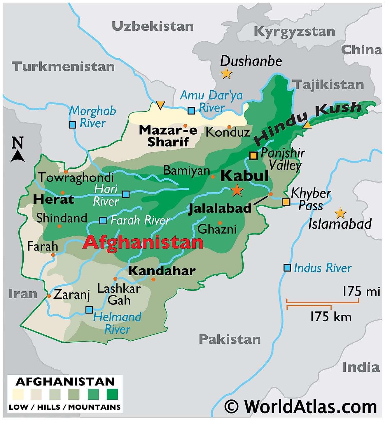 Afghanistan Map Atlas Map Of The World Illustration Arab Abstract ...