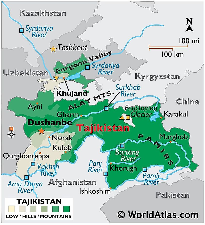 Pamir Knot In India Map