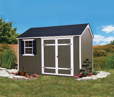 12×8 Shed with Extra Overhead Storage Space – Aberdeen 