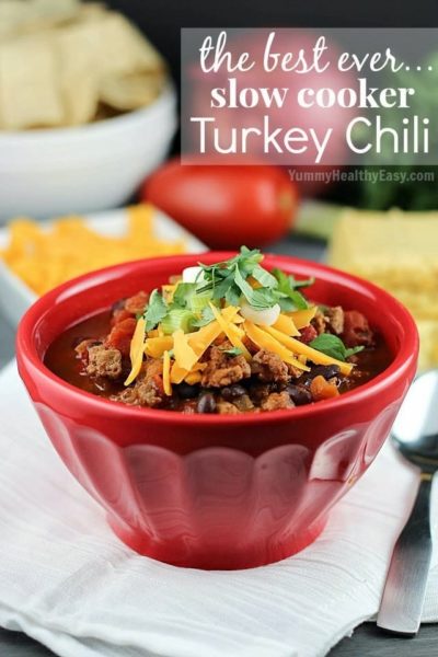 The BEST EVER Turkey Chili