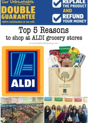 Let me tell you why YOU need to shop at ALDI Grocery Stores if you don't already. Here are my top 5 reasons... #ad #aldi