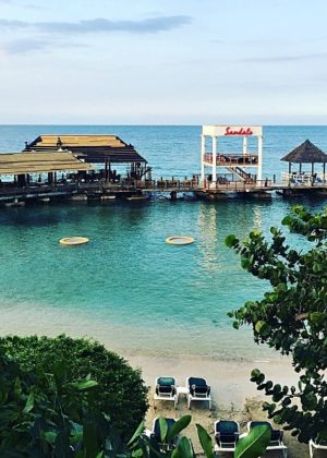 The beautiful Sandals Resort in Ocho Rios, Jamaica for the Eat, Love, Sandals Food Blogger Retreat!