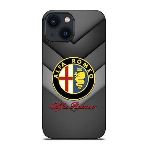 Alfa Romeo iPhone Case Soft Silicone Edition Style Effect