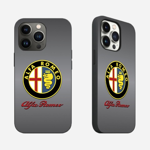 Alfa Romeo Branded iPhone Case Soft Silicone Limited Design