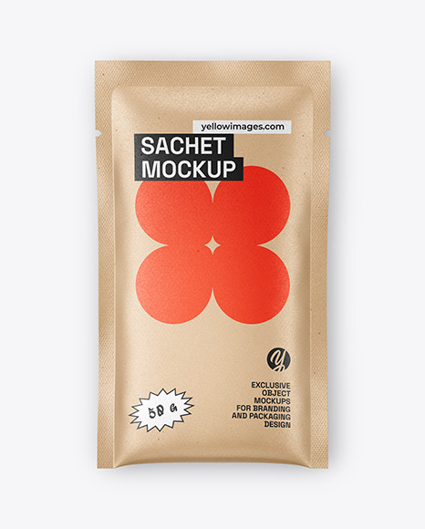 Kraft Sachet Mockup - Mockups