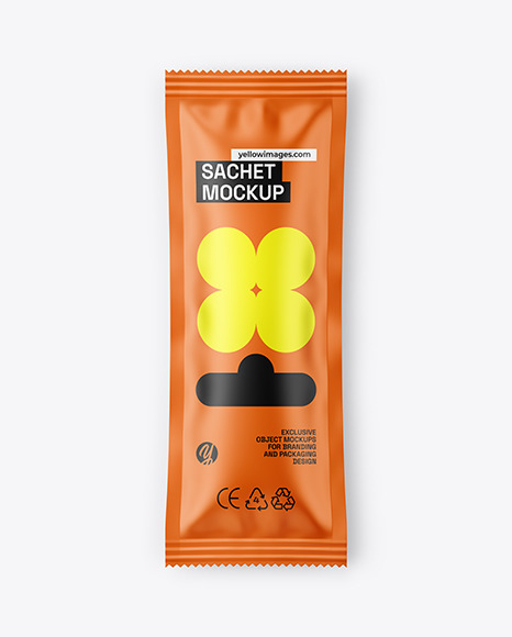 Matte Sachet Mockup - Mockups