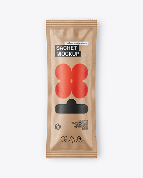 Kraft Sachet Mockup - Mockups